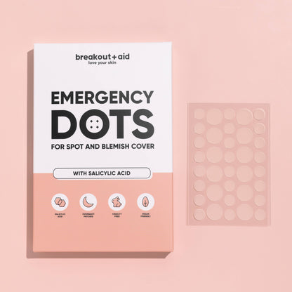 BreakoutAid Emergency Dots with Salicylic Acid 72 dots