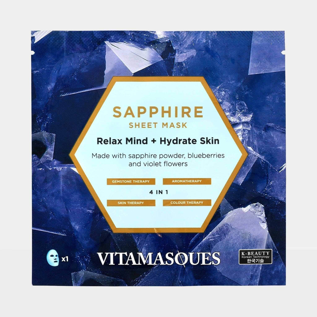 Vitamasques Sapphire Face Sheet Mask