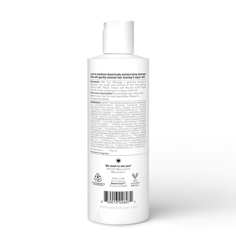 Bounce Curl Pure Silk Moisturizing Shampoo 8oz