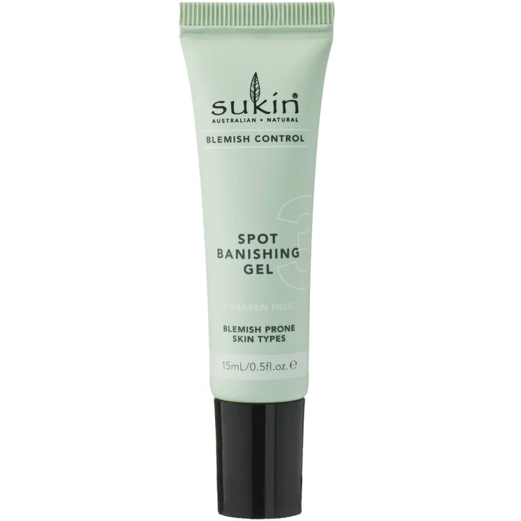 Sukin Blemish Control Spot Banishing Gel 15ml