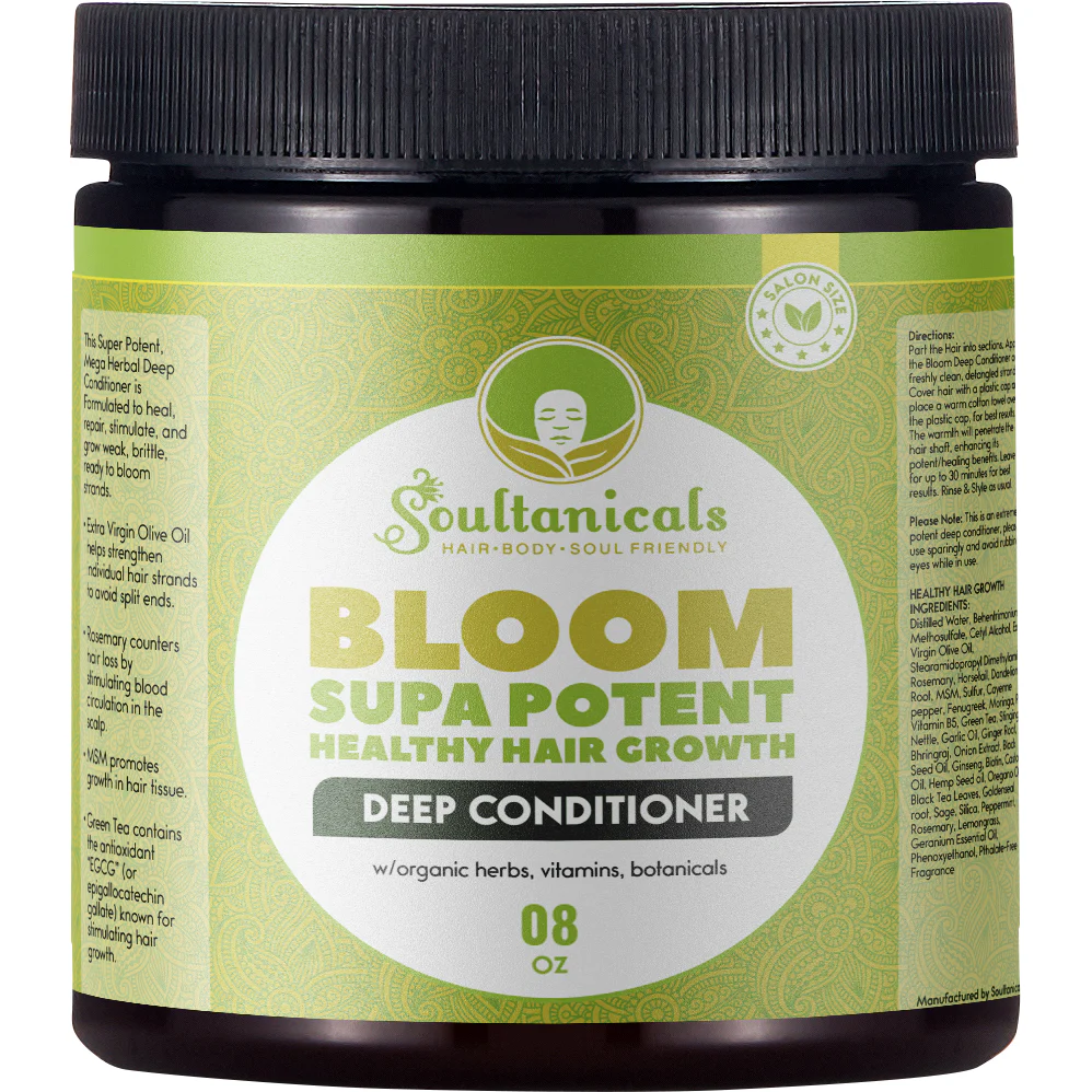 Soultanicals Bloom Healthy Hair Growth Deep Conditioner 8oz