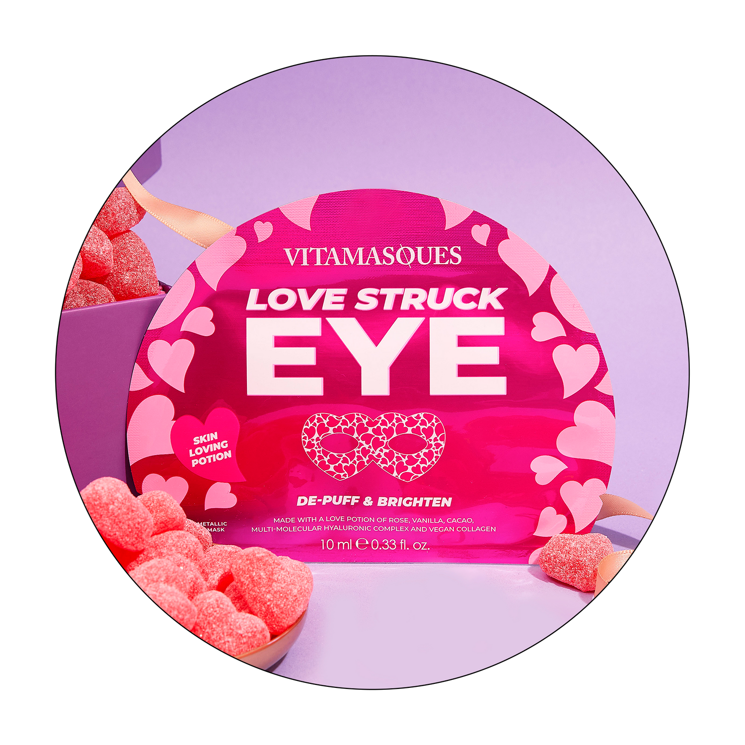 Vitamasques Love Struck Eye Mask