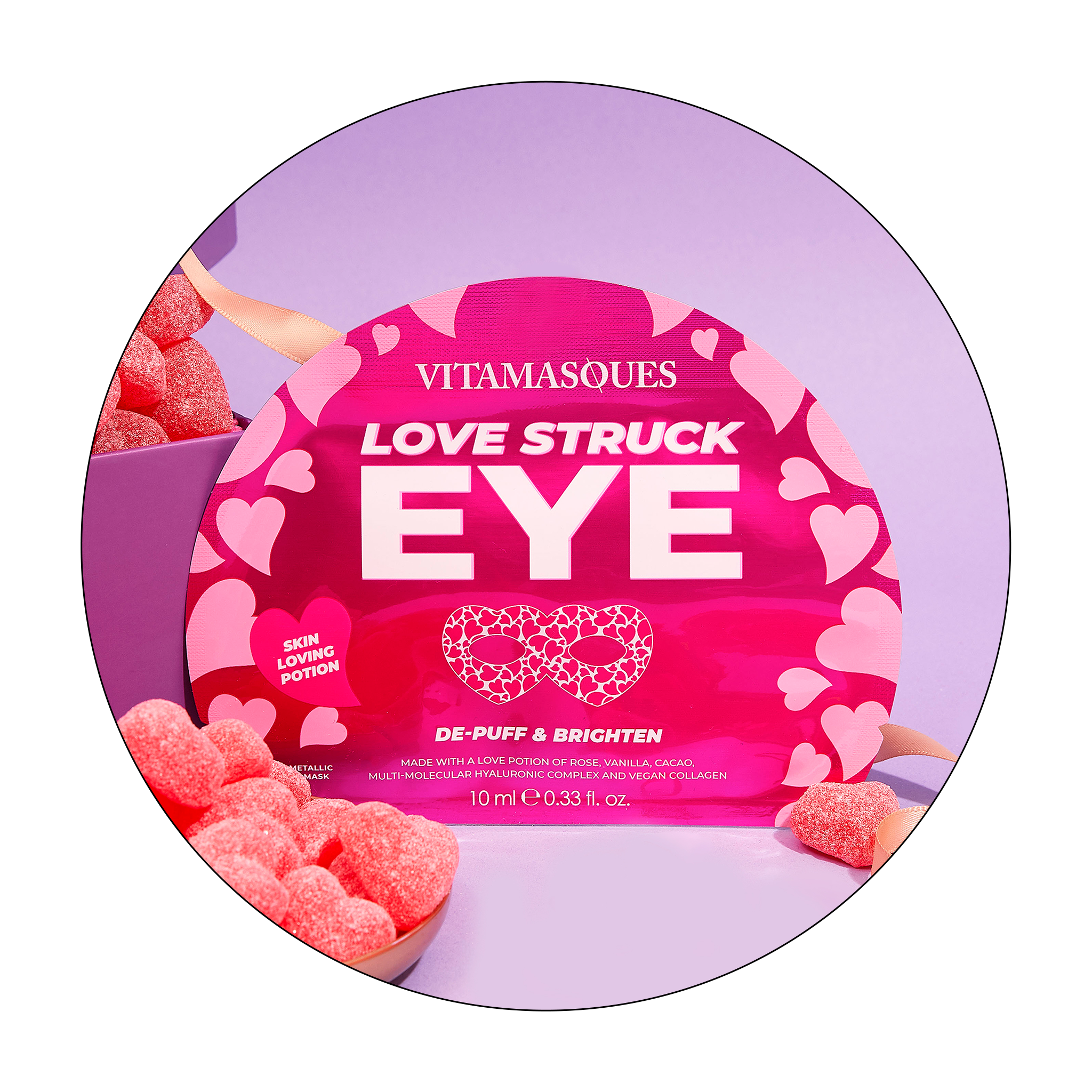 Vitamasques Love Struck Eye Mask