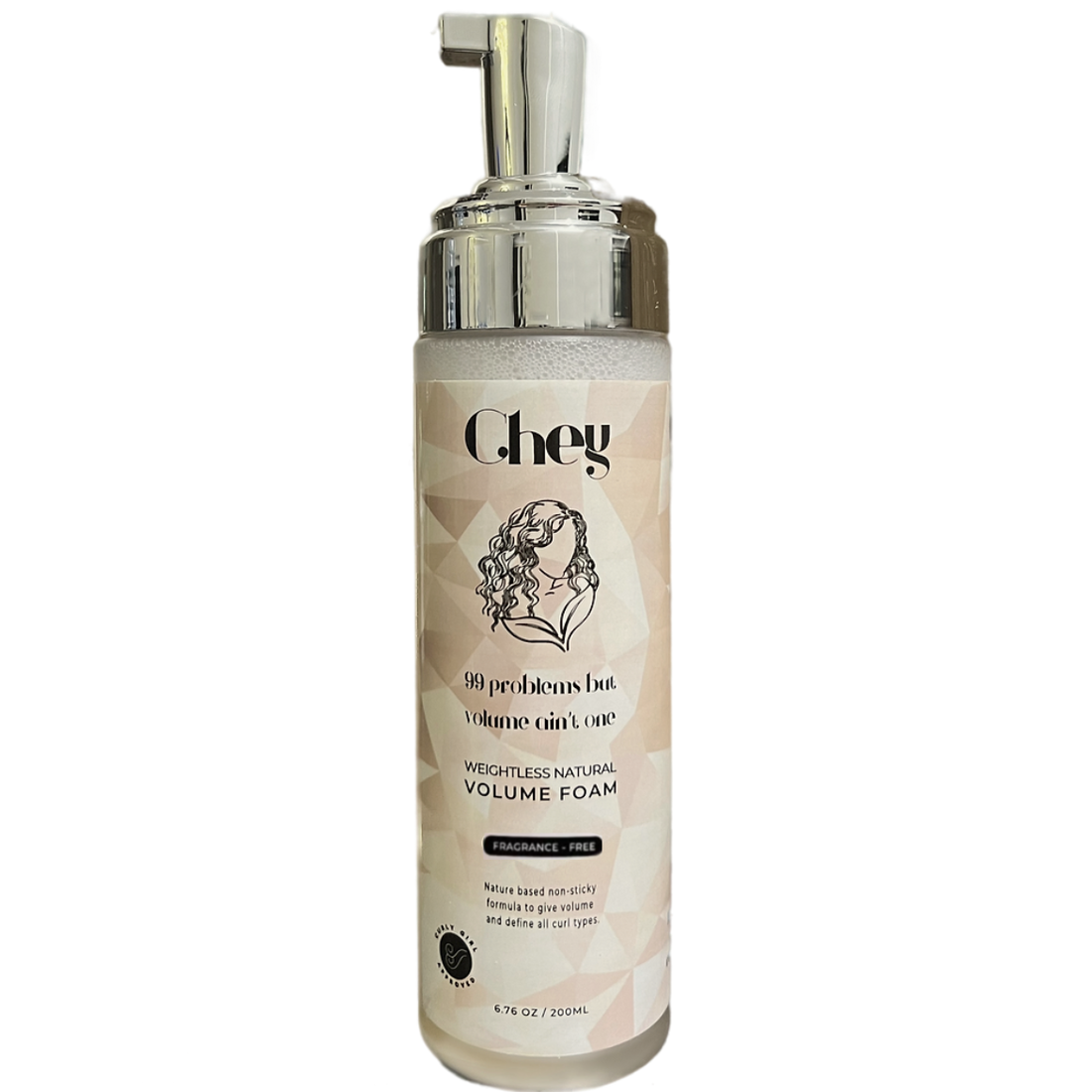 Chey Weightless Natural Volume Foam - Fragrance - Free 250ml