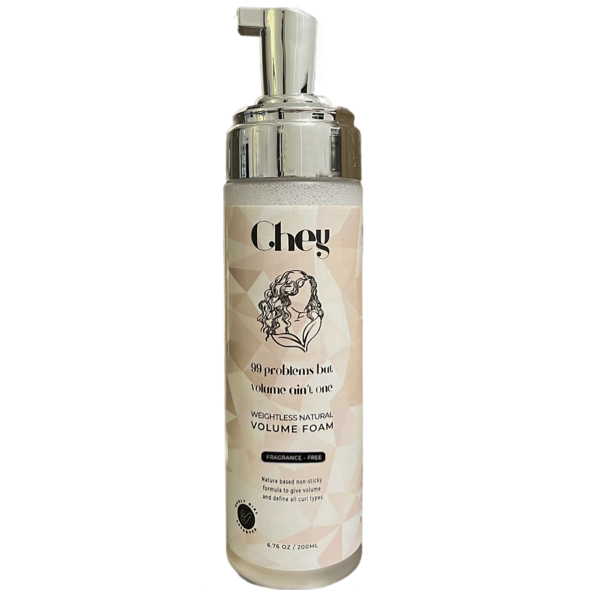 Chey Weightless Natural Volume Foam - Fragrance - Free 250ml