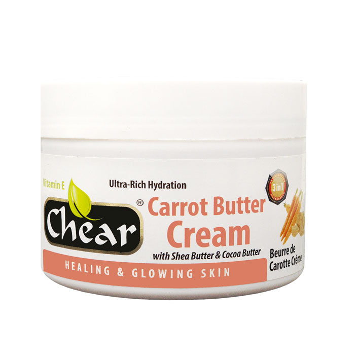 Chear Carrot Butter Cream with Shea Butter &amp; Cocoa Butter 500ml