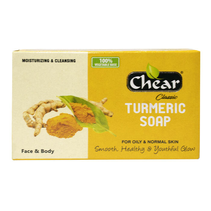 Chear Classic Turmeric Soap Face &amp; Body for Oily &amp; Normal Skin 150g