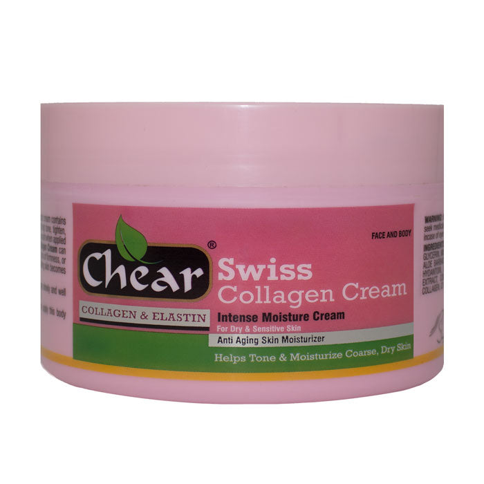 Chear Swiss Collagen Intense Moisture Cream for Dry &amp; Sensitive Skin 500ml