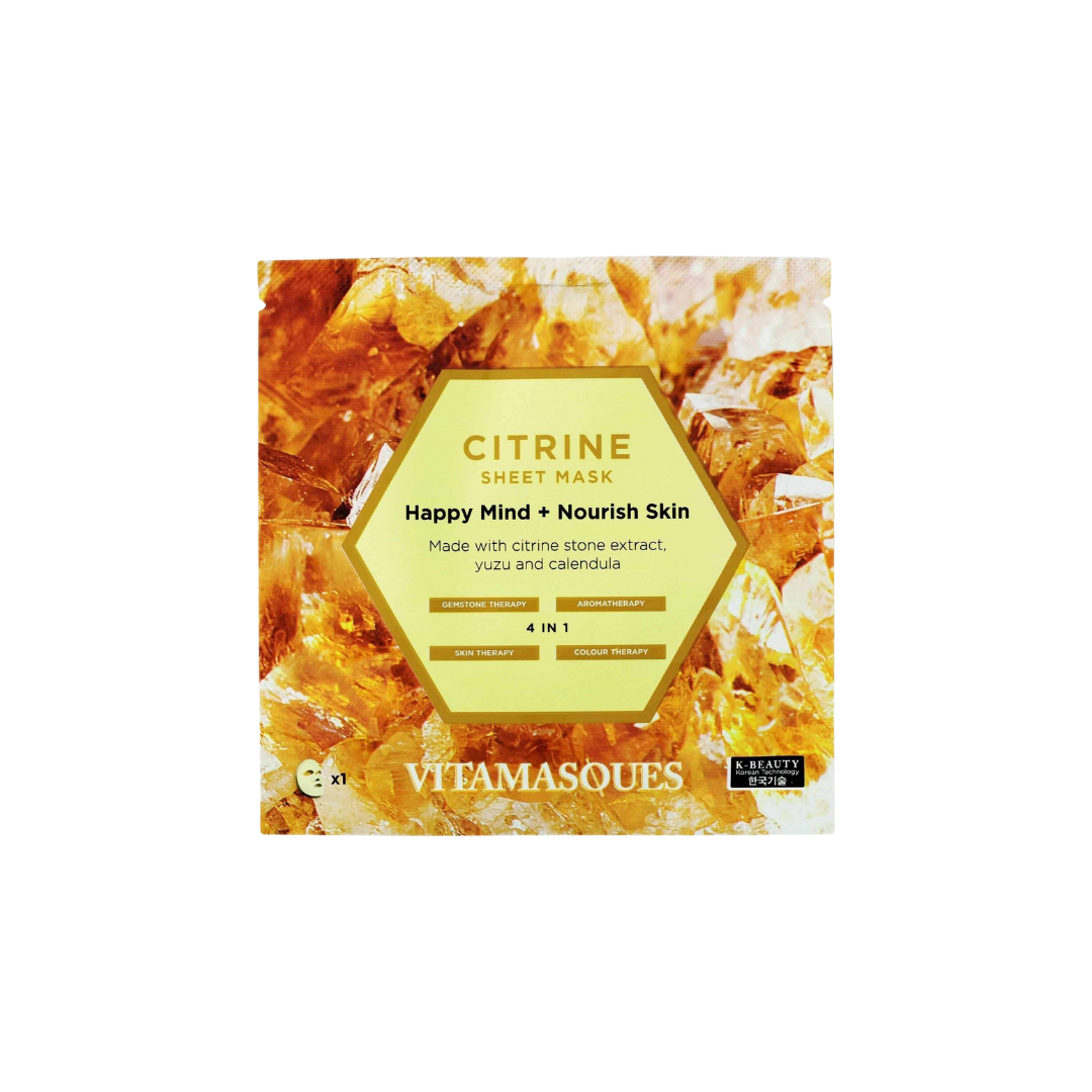 Vitamasques Citrine Face Sheet Mask