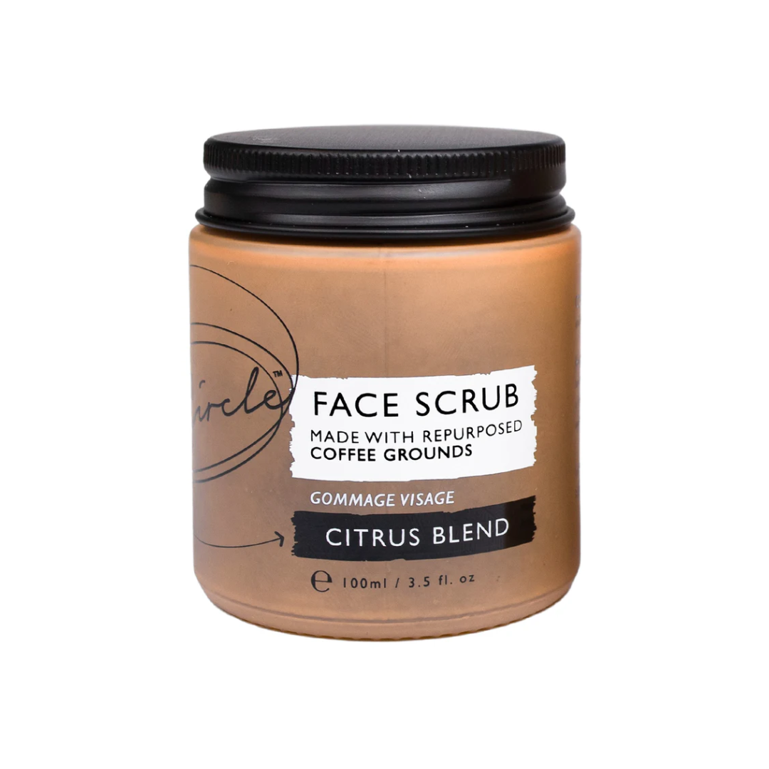 UpCircle Face Scrub with Coffee + Rosehip - CITRUS BLEND