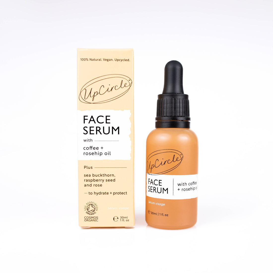 UpCircle Organic Face Serum with Coffee + Rosehip