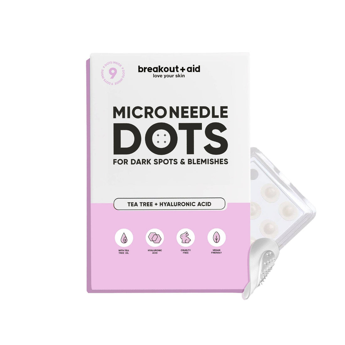 BreakoutAid Micro Needle Patches for Dark Spots 9 dots