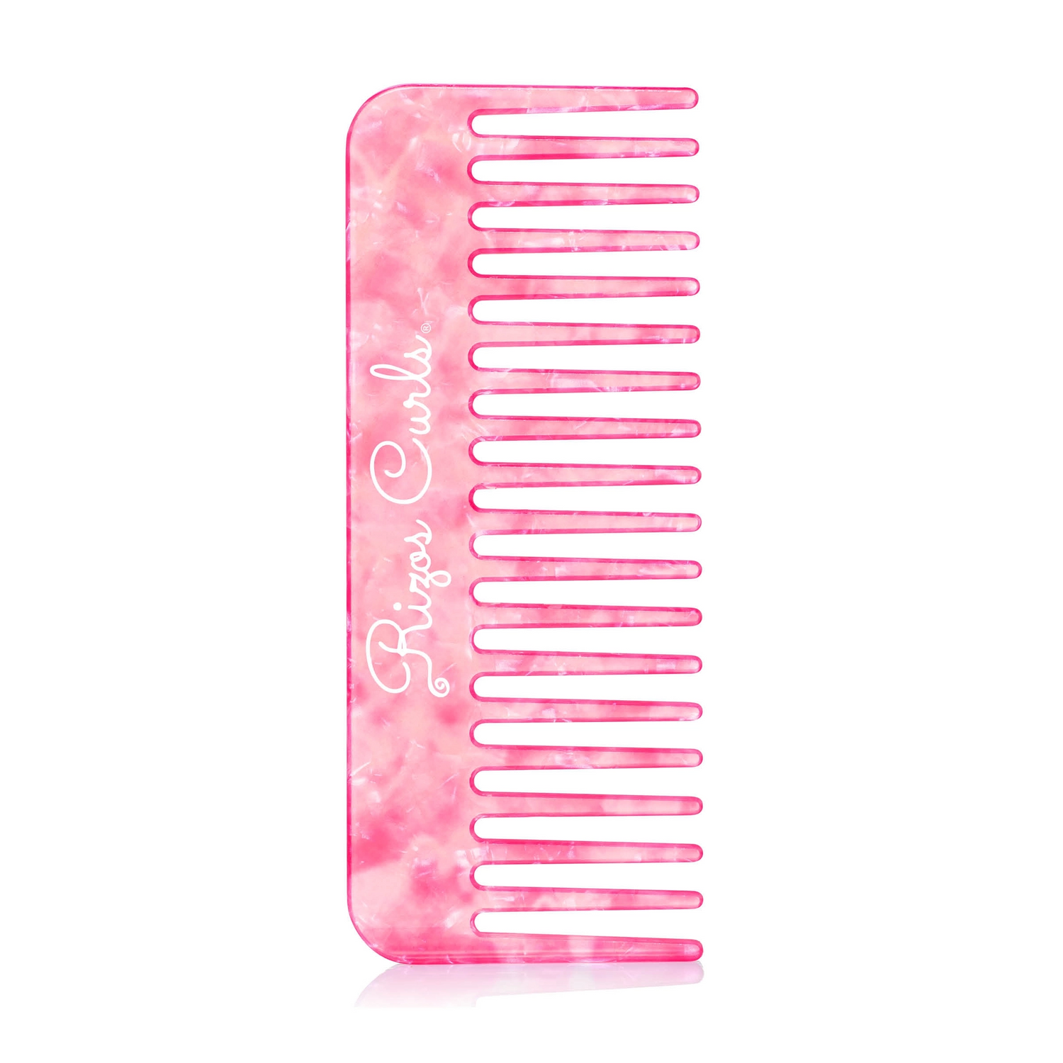 Rizos Curls Pink Wide Tooth Styling Comb