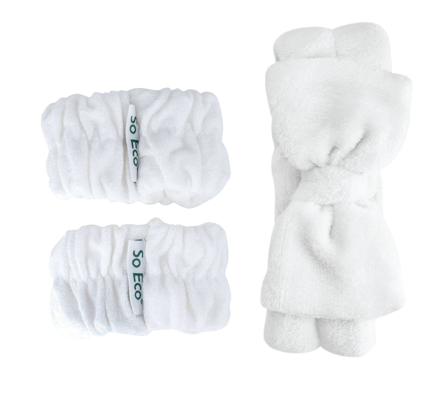 So Eco Makeup Headband &amp; Wrist Wash Band Set