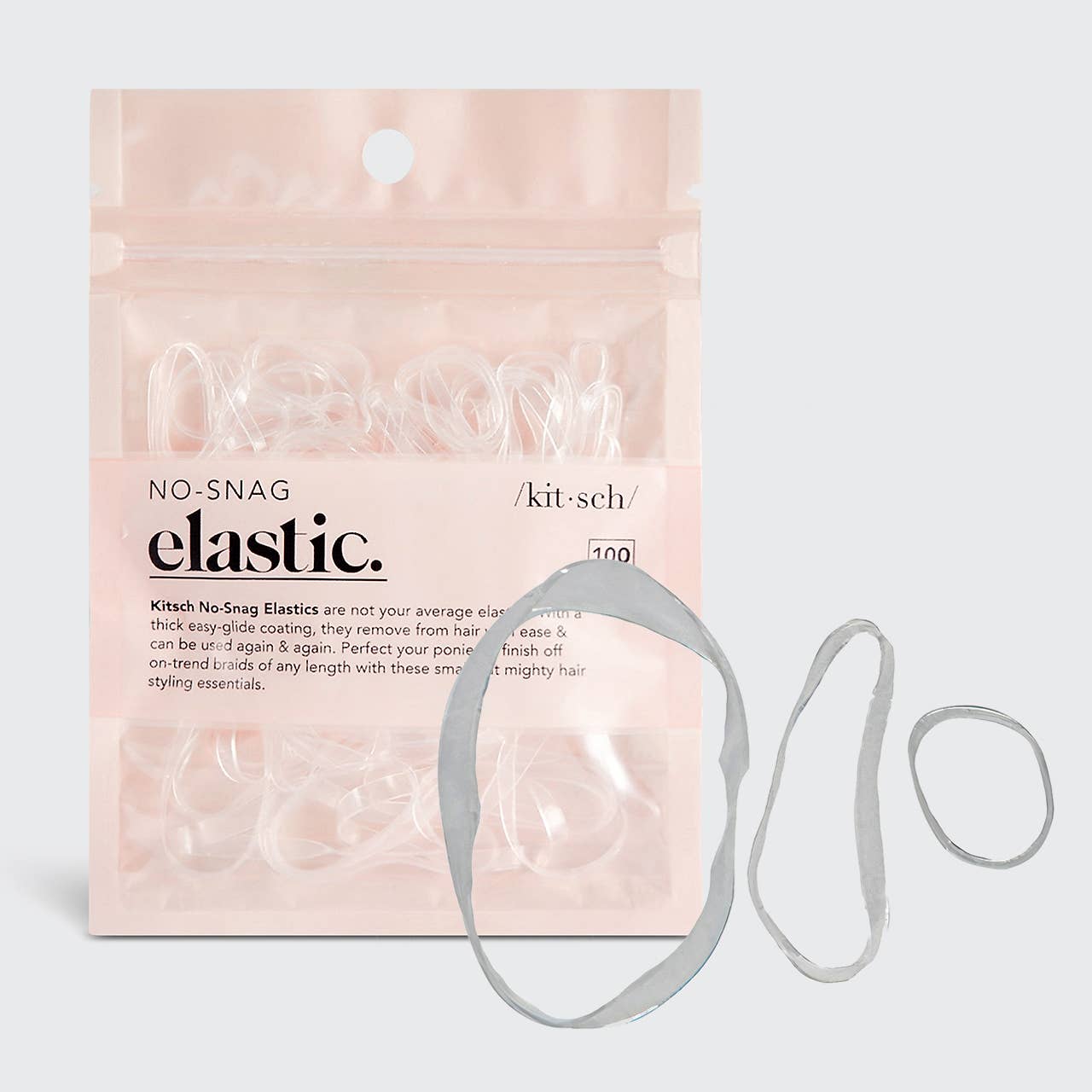 Kitsch No-Snag Elastic 100 pc