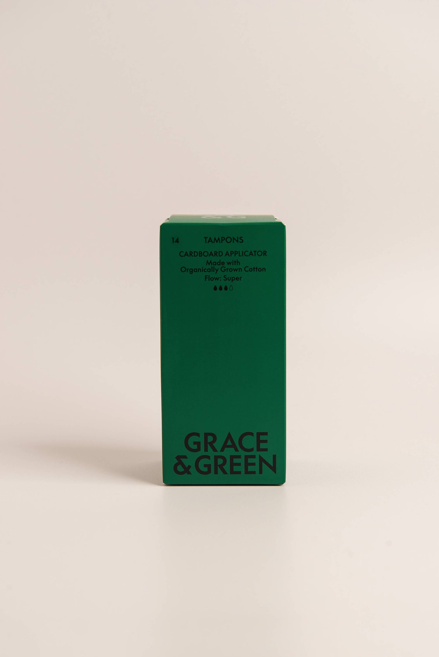 Grace &amp; Green Applicator Tampons - Super