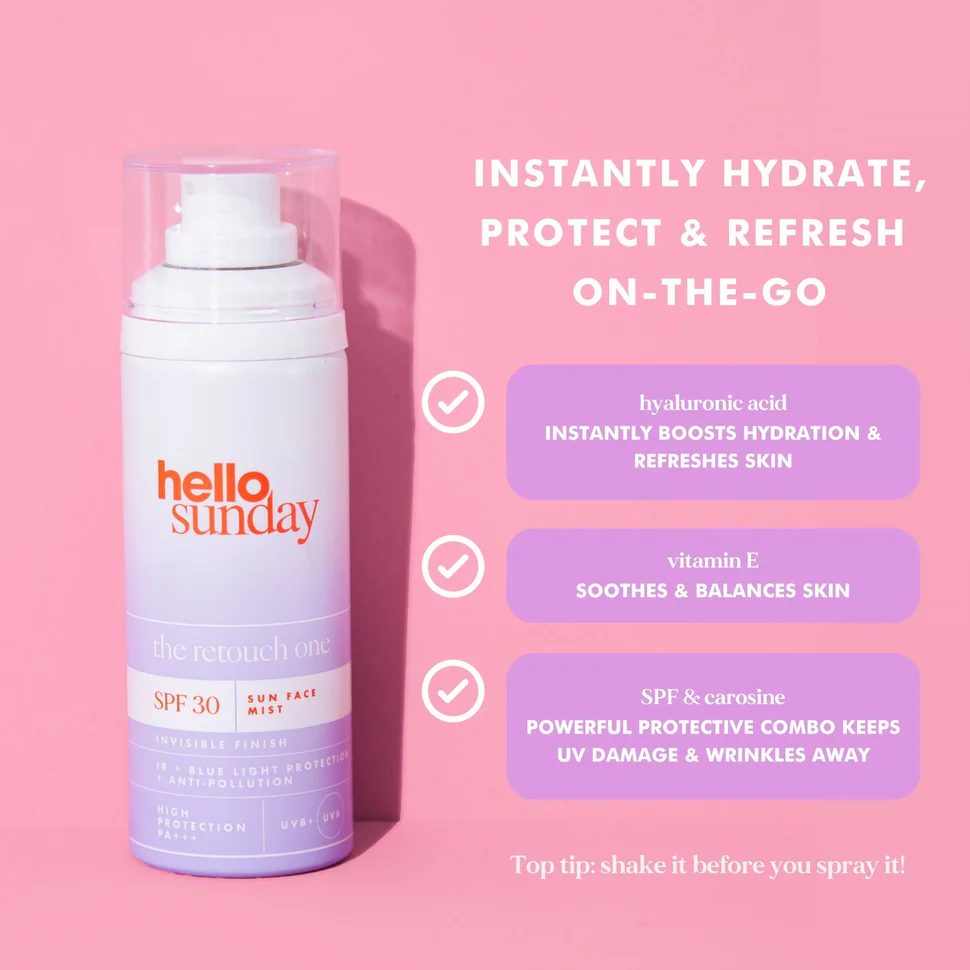 Hello Sunday The Retouch One Face Mist SPF30 75ml