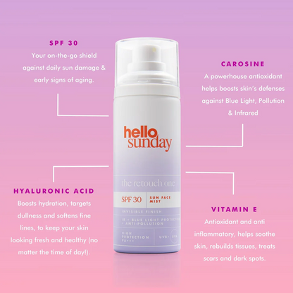 Hello Sunday The Retouch One Face Mist SPF30 75ml