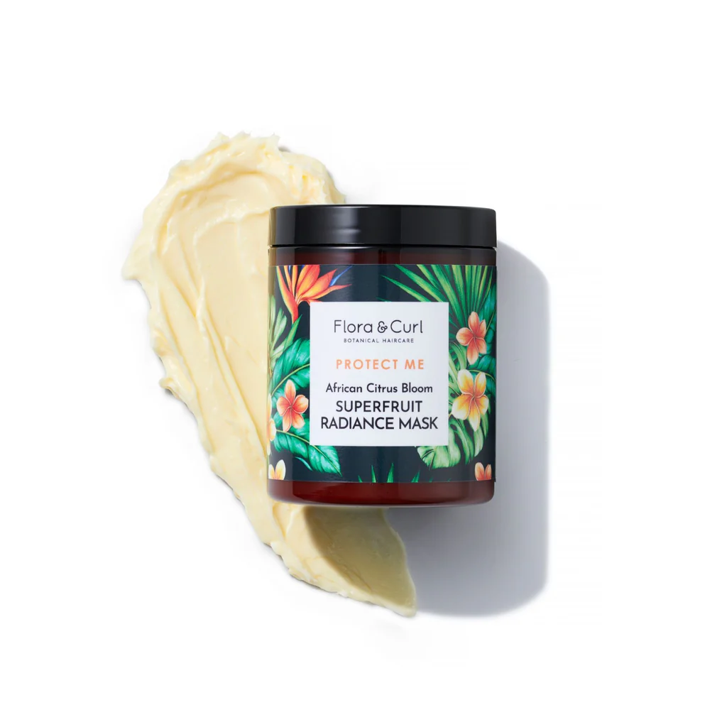 Flora &amp; Curl African Citrus Superfruit Radiance Mask 300ml