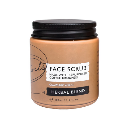 UpCircle Face Scrub with Coffee + Tea Tree - HERBAL BLEND