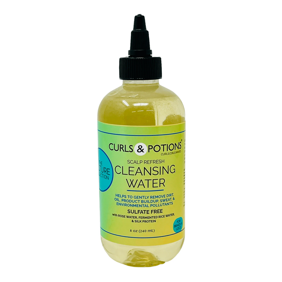 Curls &amp; Potions Scalp Refresh Cleansing Water 8oz