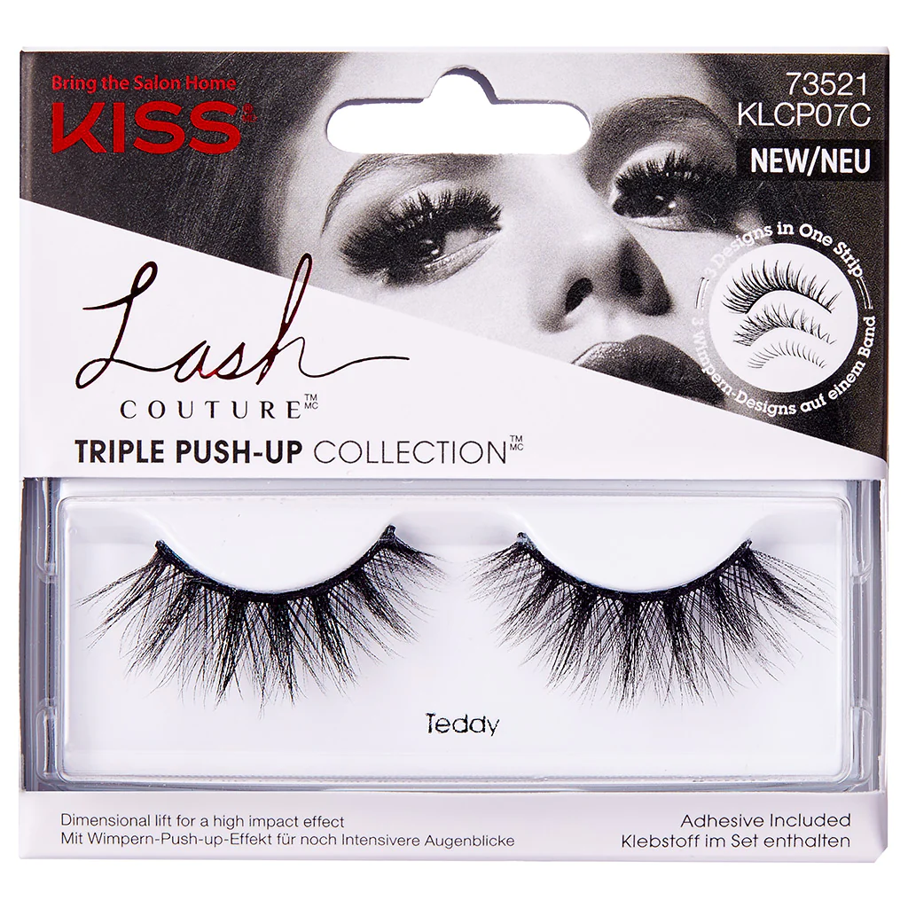 Kiss Lash Couture Triple Push-Up Collection - Teddy