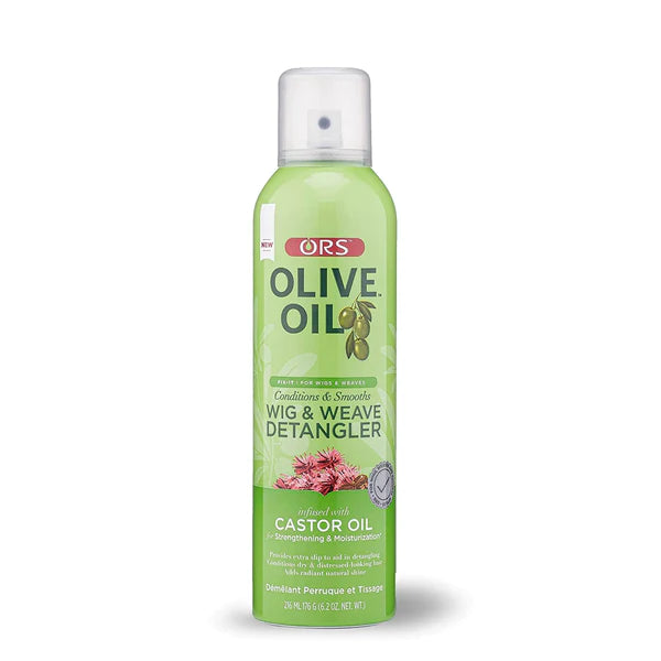 ORS Olive Oil Fix-It Conditions &amp; Smooths Wig &amp; Weave Detangler infused with Castor Oil 6.2oz