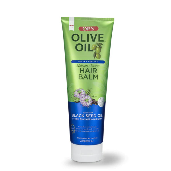 ORS Olive Oil Relax &amp; Restore Maintain Moisture Hair Balm infused with Black Seed Oil 8.5oz