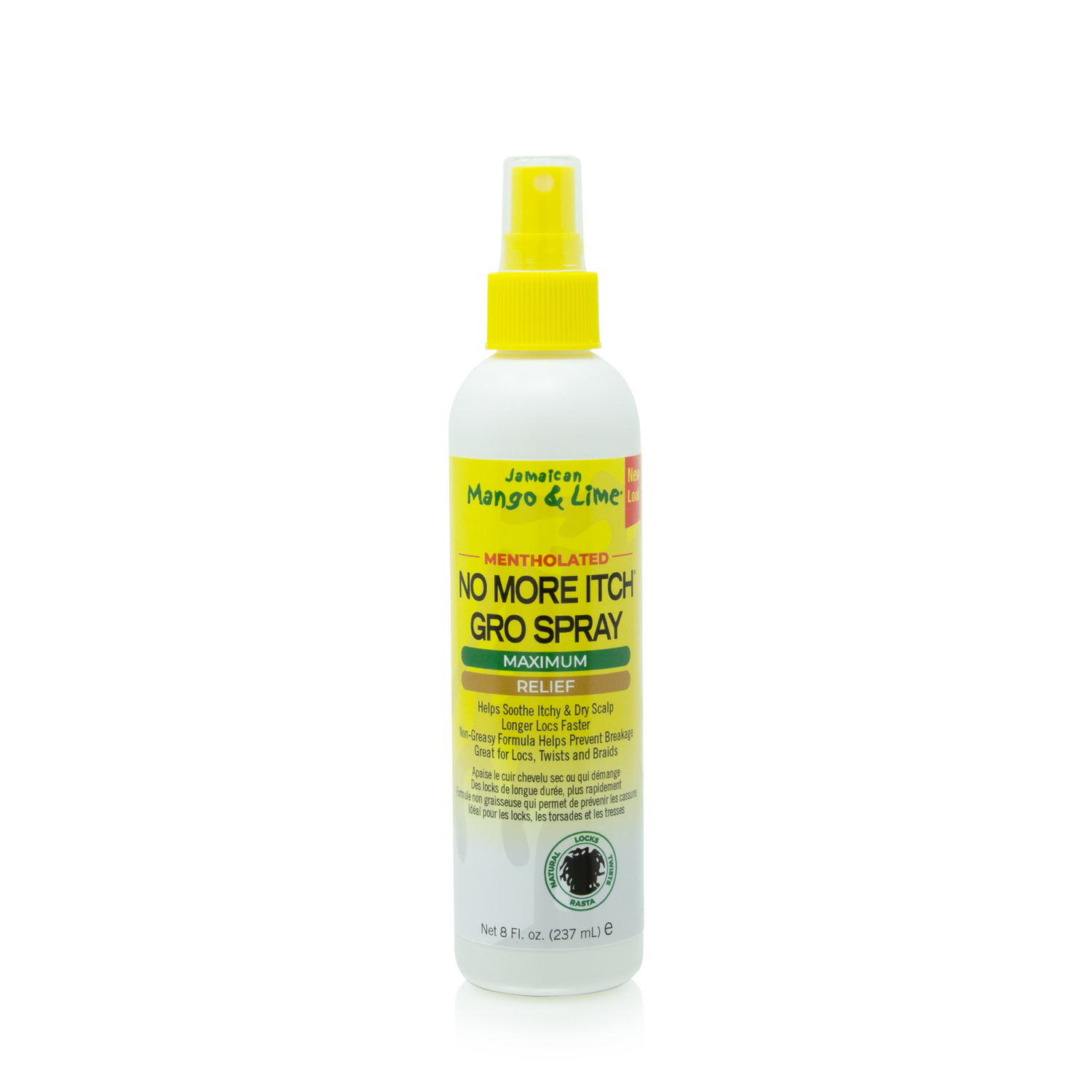 Jamaican Mango &amp; Lime Mentholated No More Itch Gro Spray