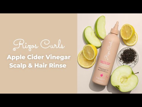 Rizos Apple Cider Vinegar Scalp &amp; Hair Rinse 10oz