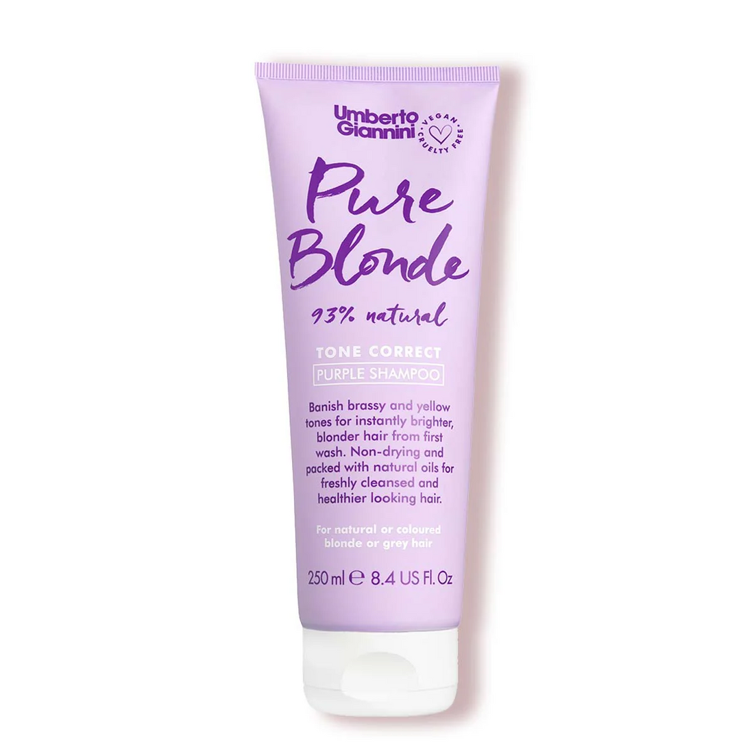 Umberto Giannini Pure Blonde Toning Shampoo 250ml