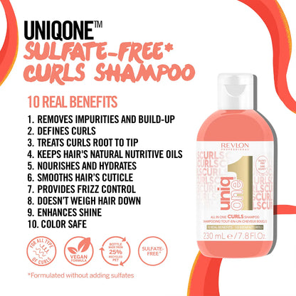 Revlon UniqOne™ All In One Curls Shampoo 230ml