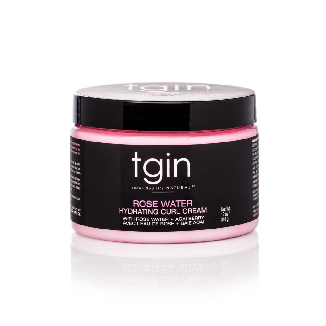 Tgin Rose Water Hydrating Curl Cream 12oz