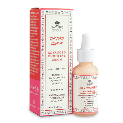 Nature Spell Advanced Under Eye Serum with Watermelon &amp; Goji Berries 30ml