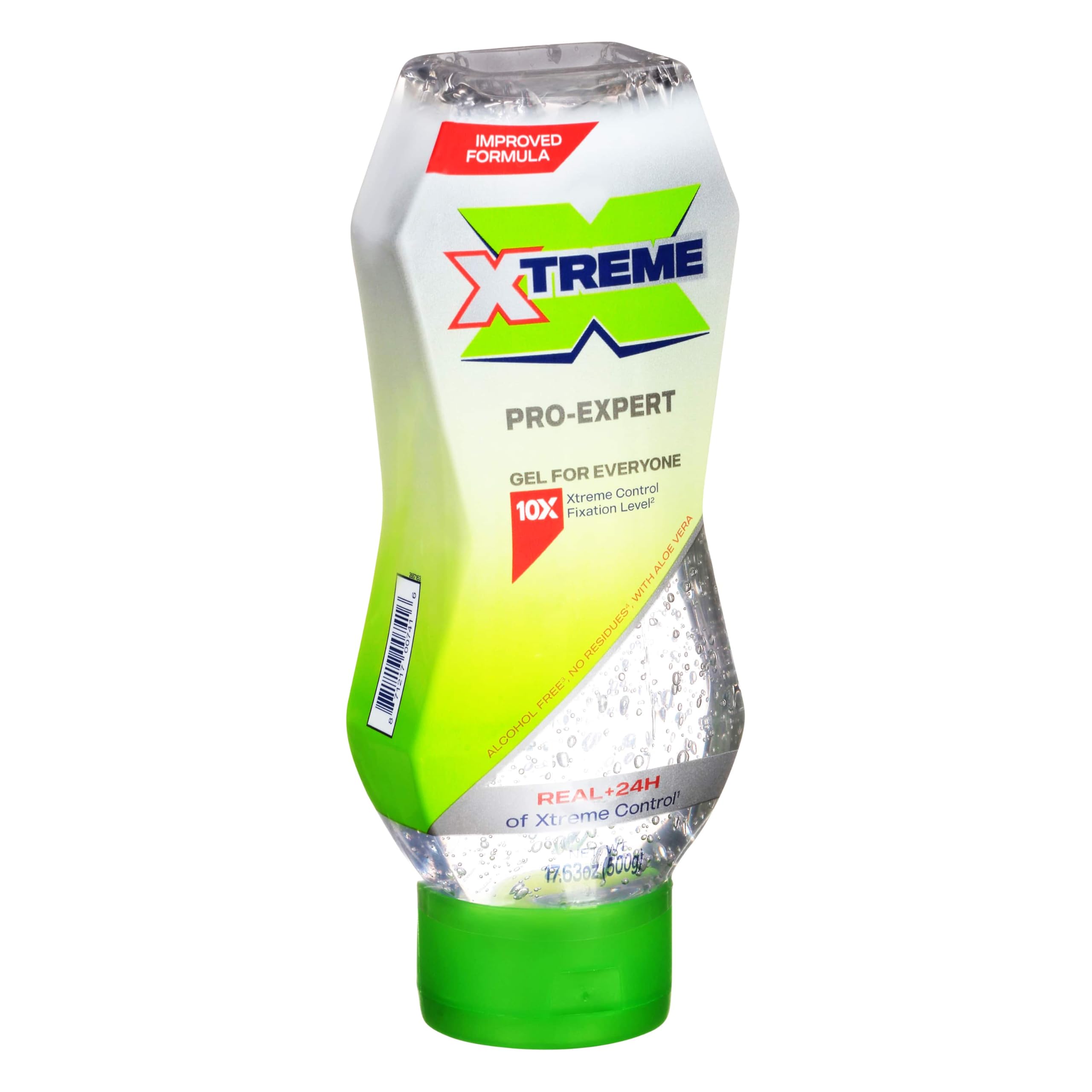 Xtreme Pro-Expert Clear Styling Hair Gel 500g Tube