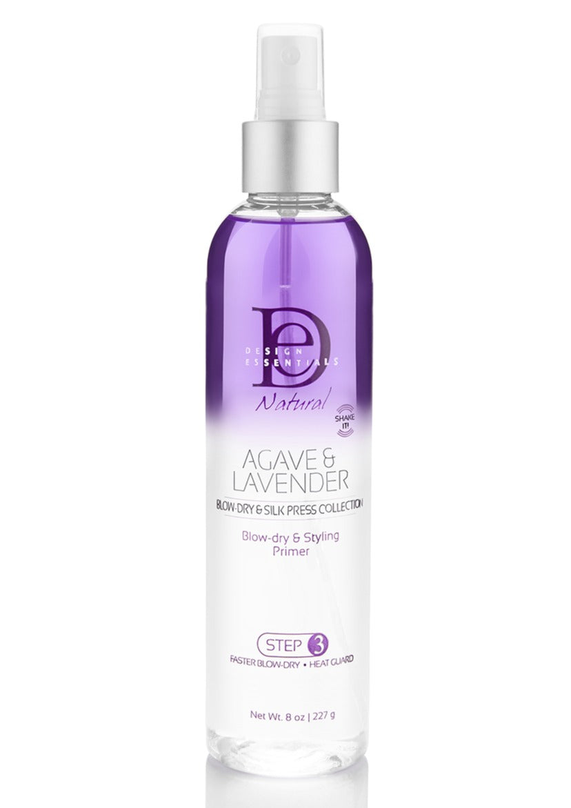 Design Essentials Natural Agave &amp; Lavender Moisturizing Blow-Dry &amp; Styling Primer 8oz