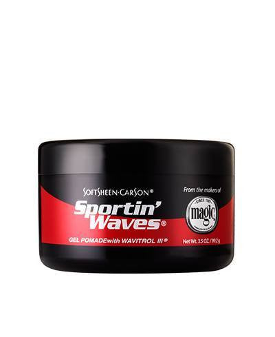 Softsheen Carson Magic Shave®Sportin Waves GEL POMADE 3.5 OZ