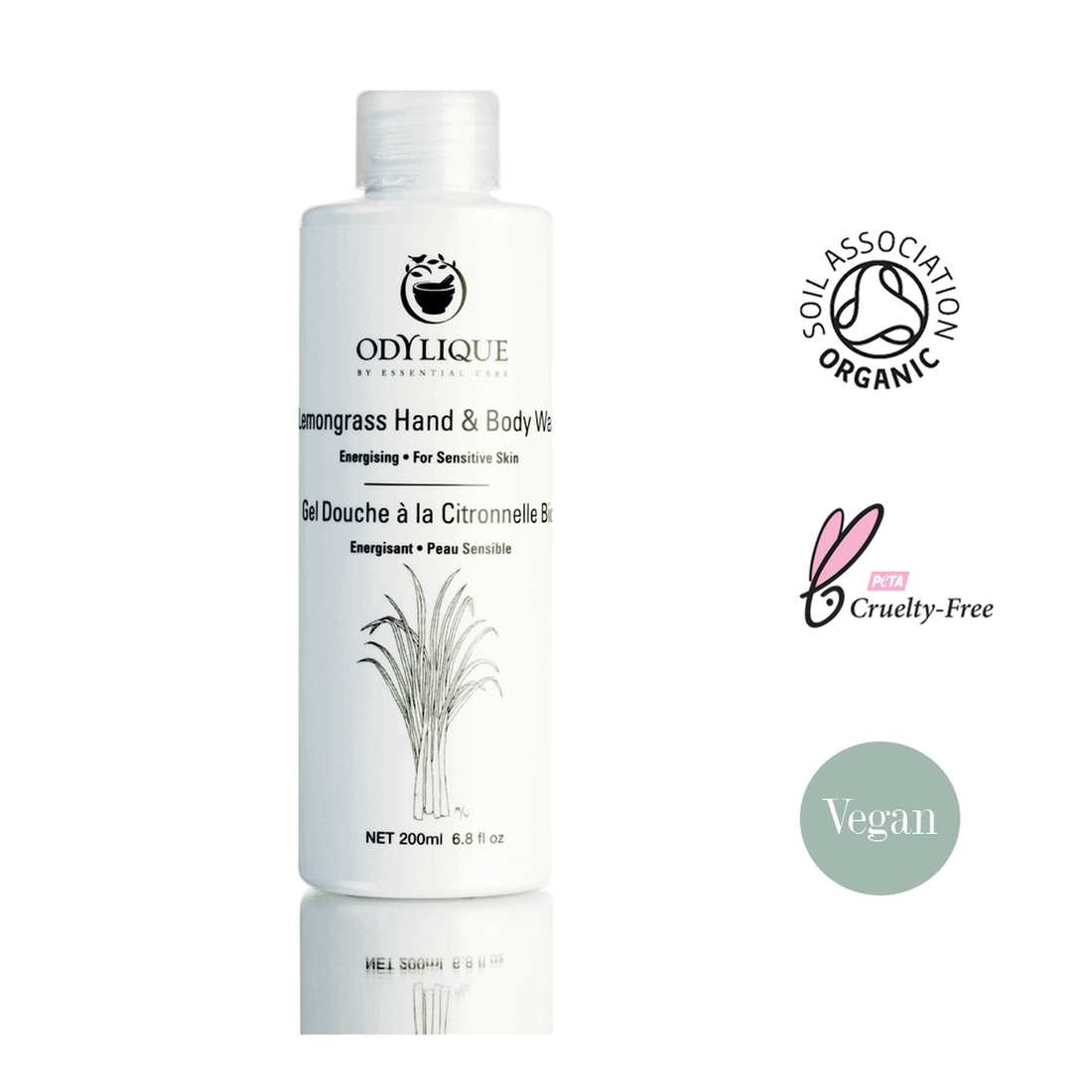 Odylique Lemongrass Body Wash 200ml