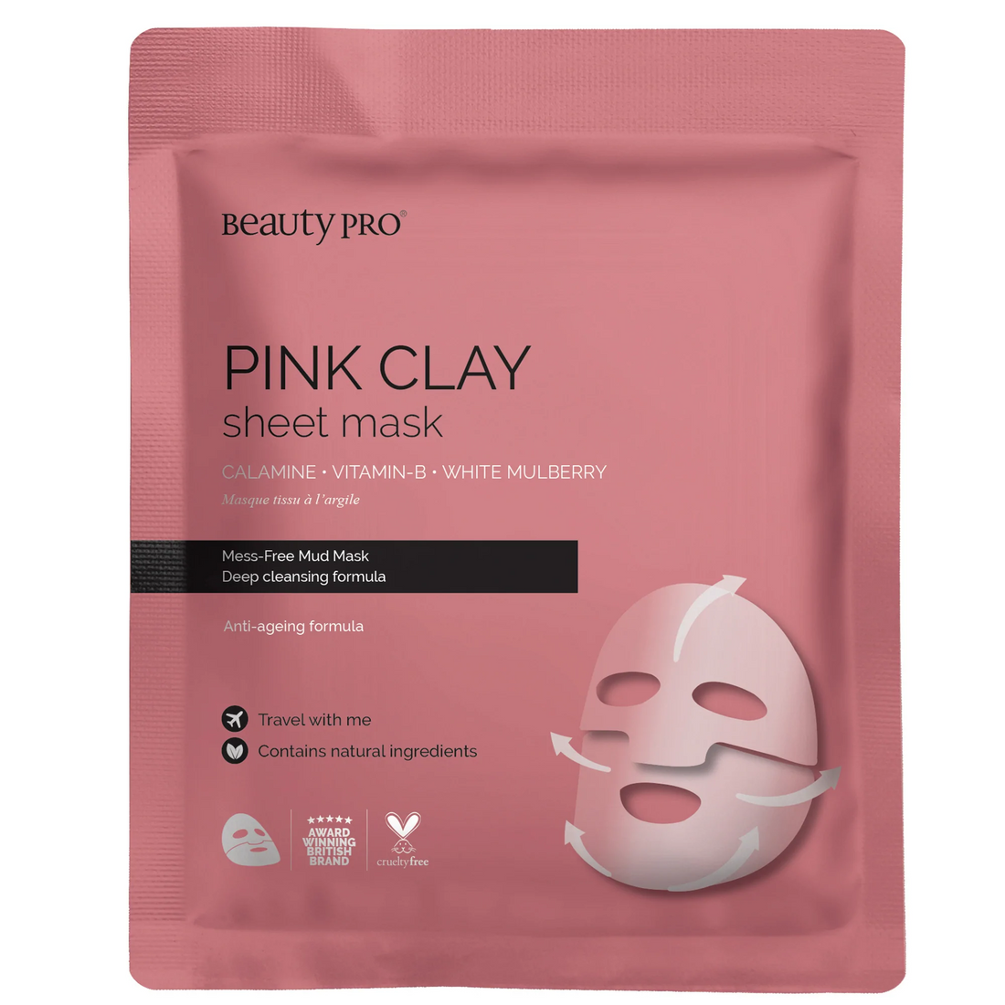 Beauty Pro Pink Clay Mask