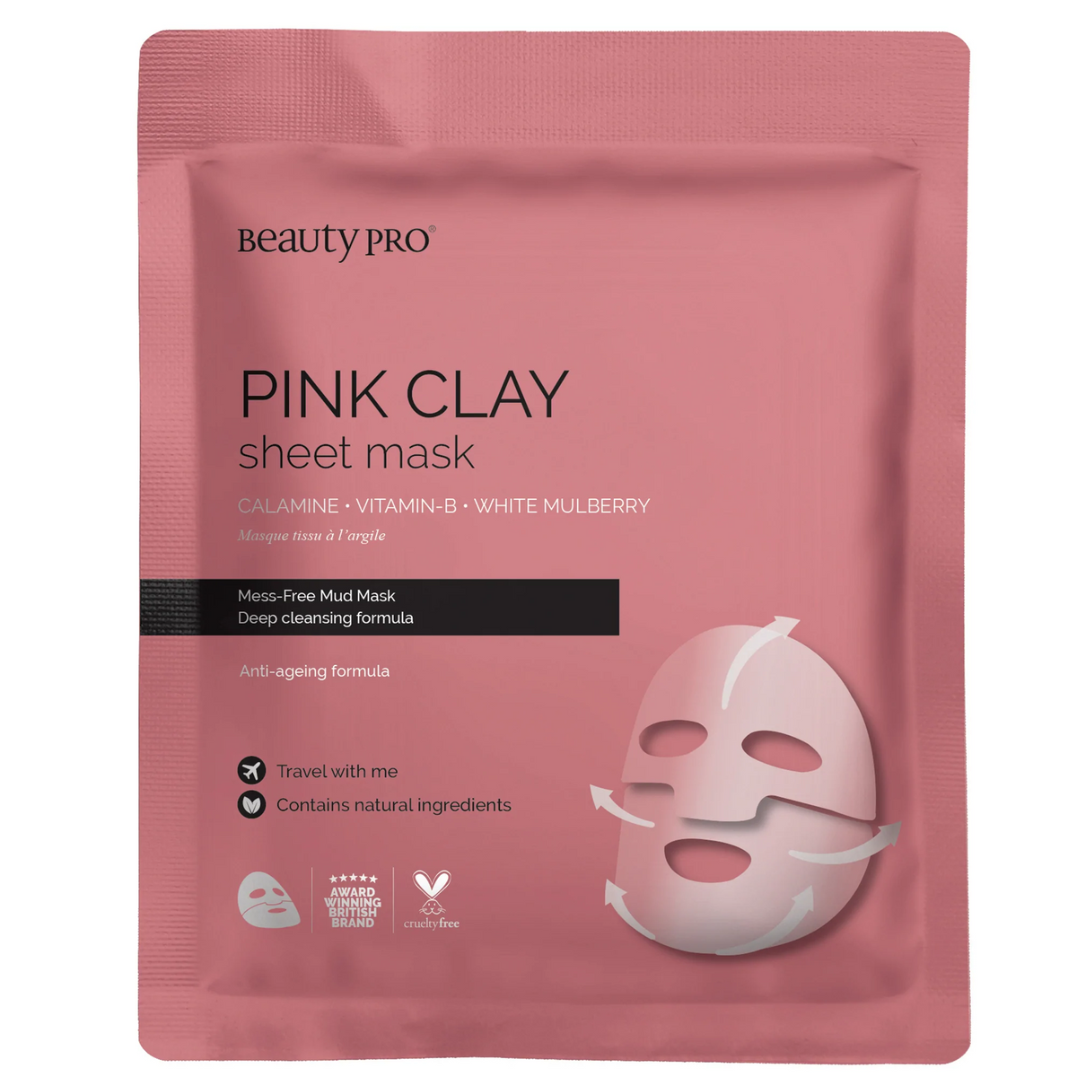 Beauty Pro Pink Clay Mask — Kiyo Beauty