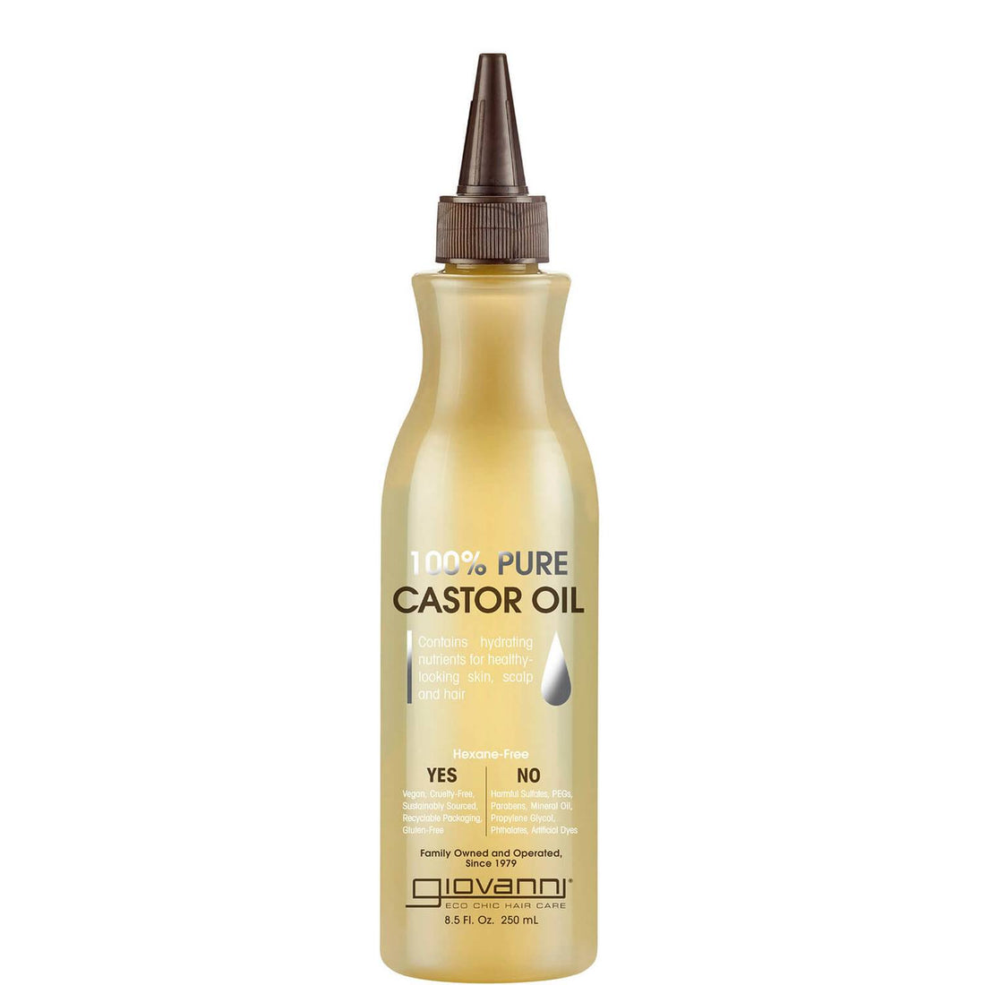 Giovanni 100% Pure Castor Oil 250ml