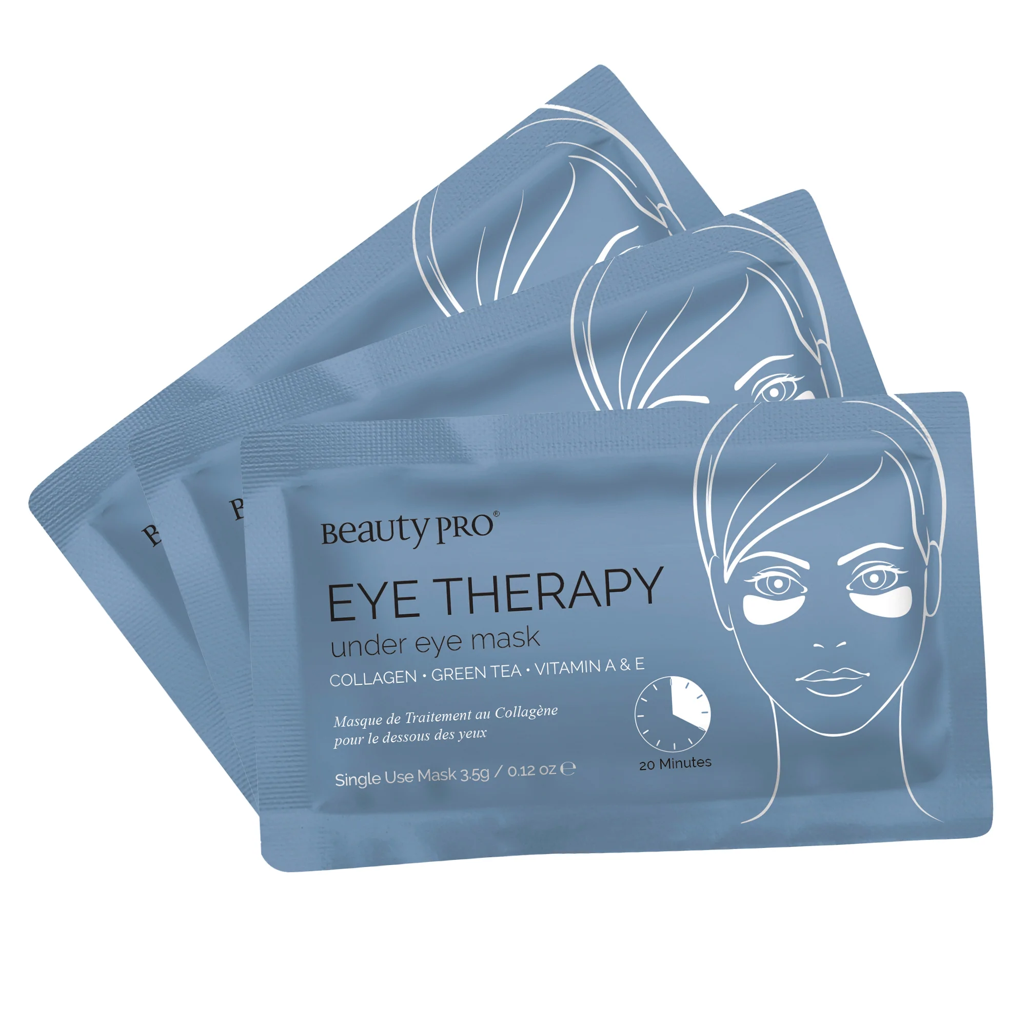 Beauty Pro EYE THERAPY Under Eye Mask (3 pairs)