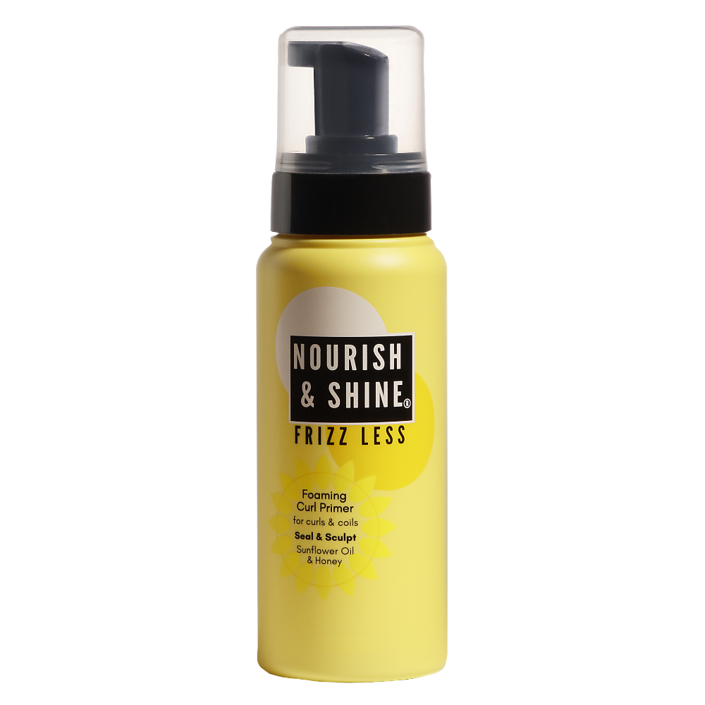 Nourish &amp; Shine Frizz Less Foaming Curl Primer 8oz