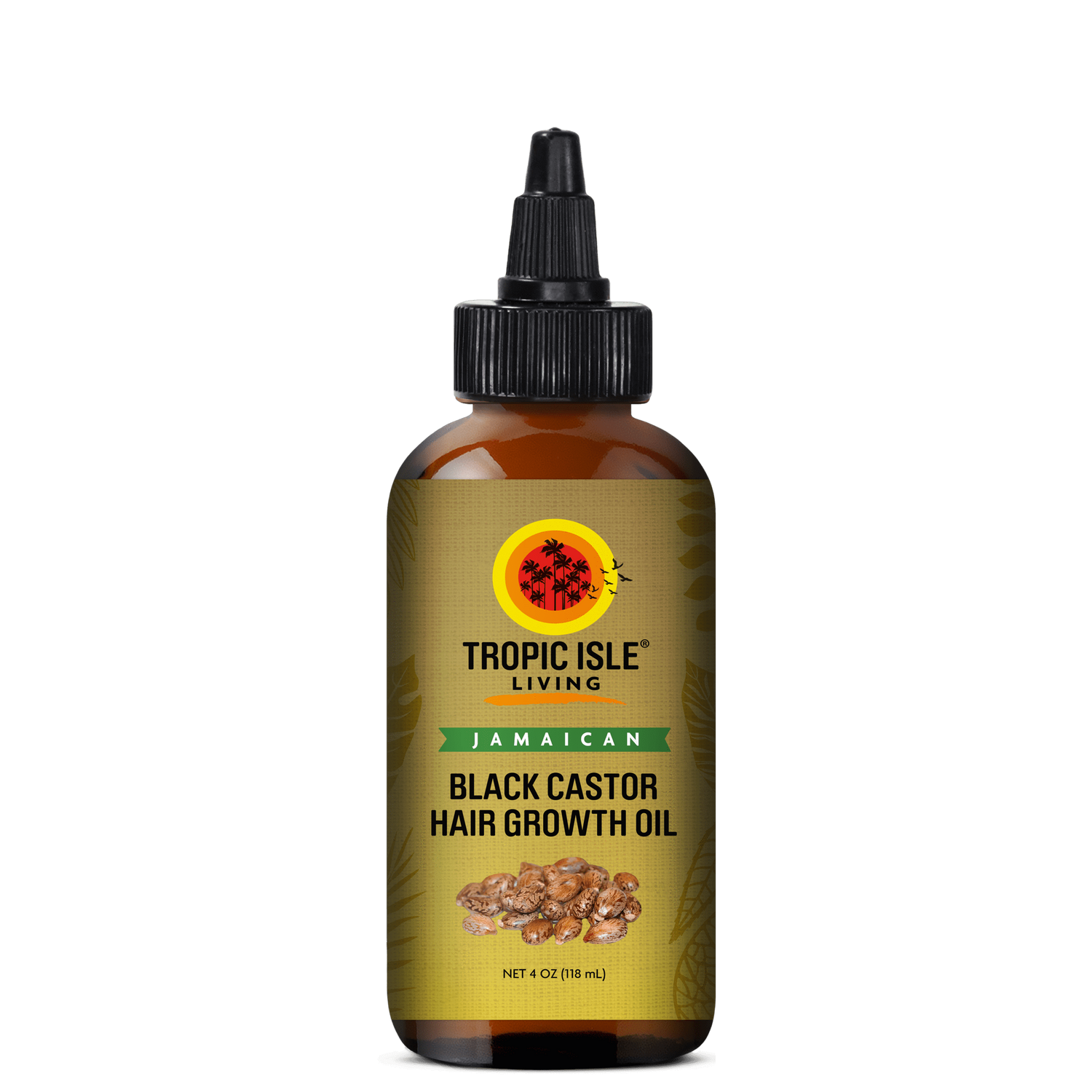 Tropic Isle Living Jamaican Black Castor Hair Growth Oil 4oz