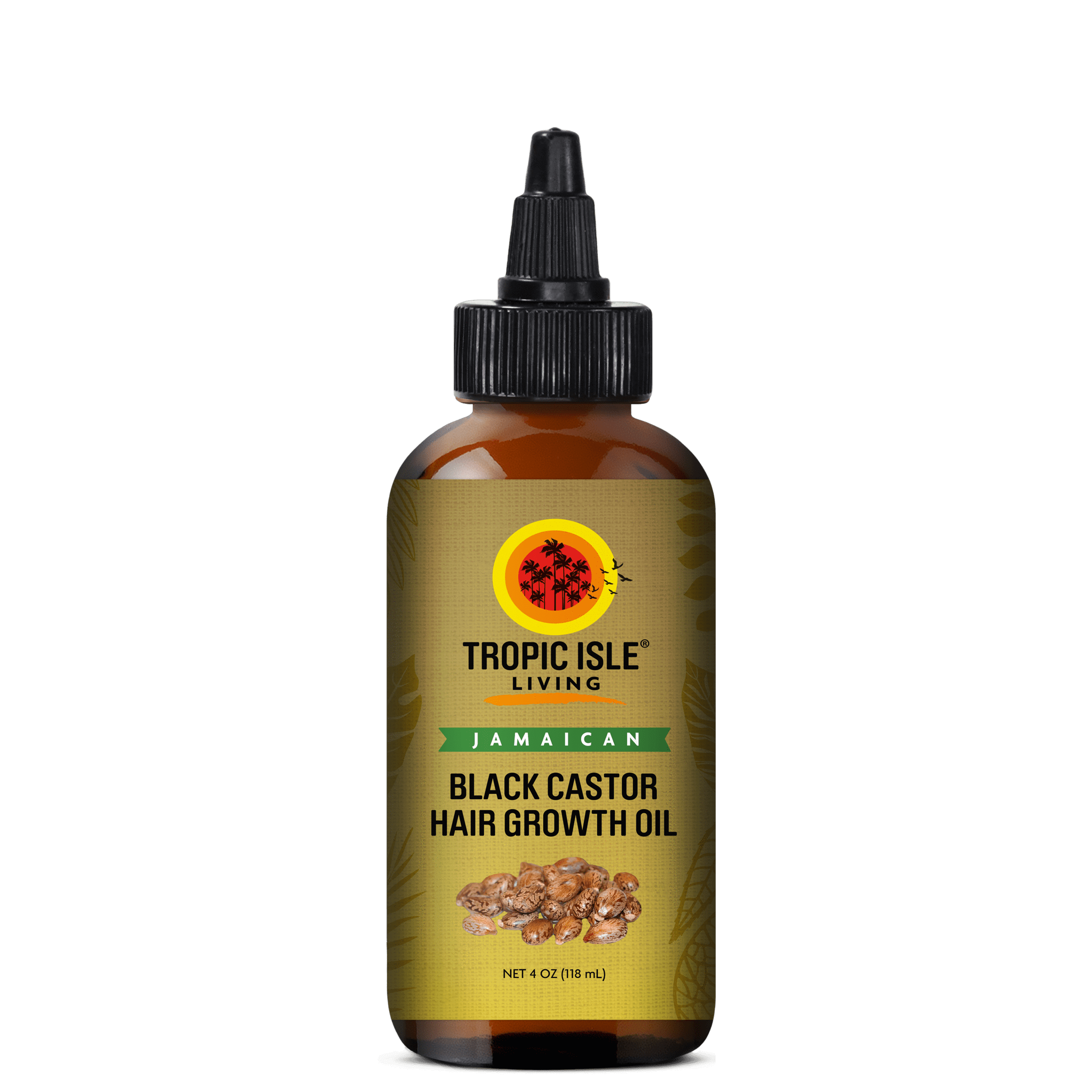 Tropic Isle Living Jamaican Black Castor Hair Growth Oil 4oz