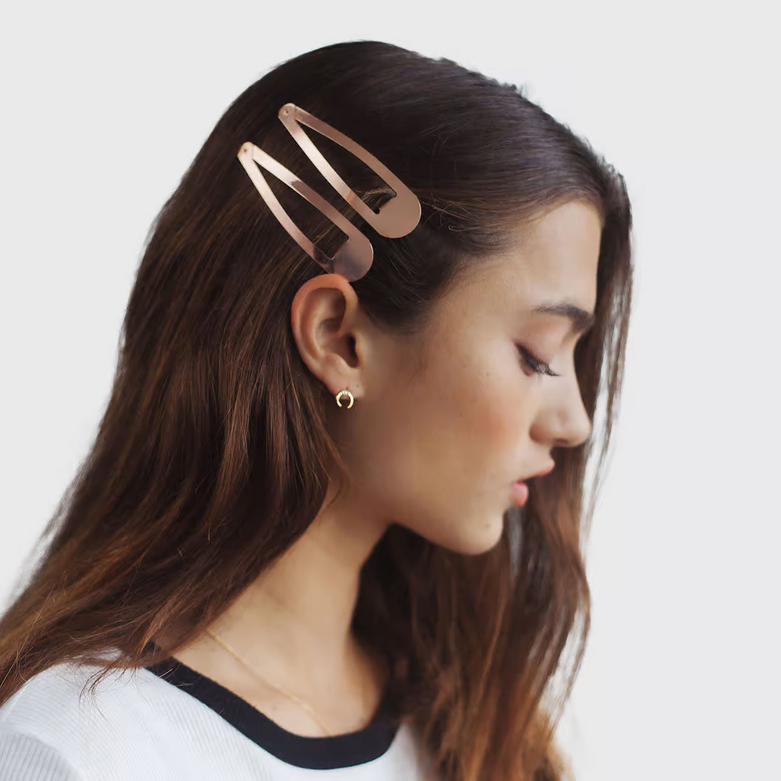 Kitsch XL Snap Clips - Rose Gold