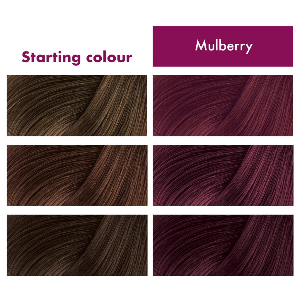 Umberto Giannini Flowerology Temporary Colour Mask – Mulberry 200ml