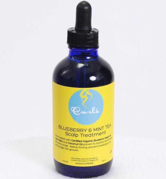 Curls Blueberry &amp; Mint Tea Scalp Treatment 4oz