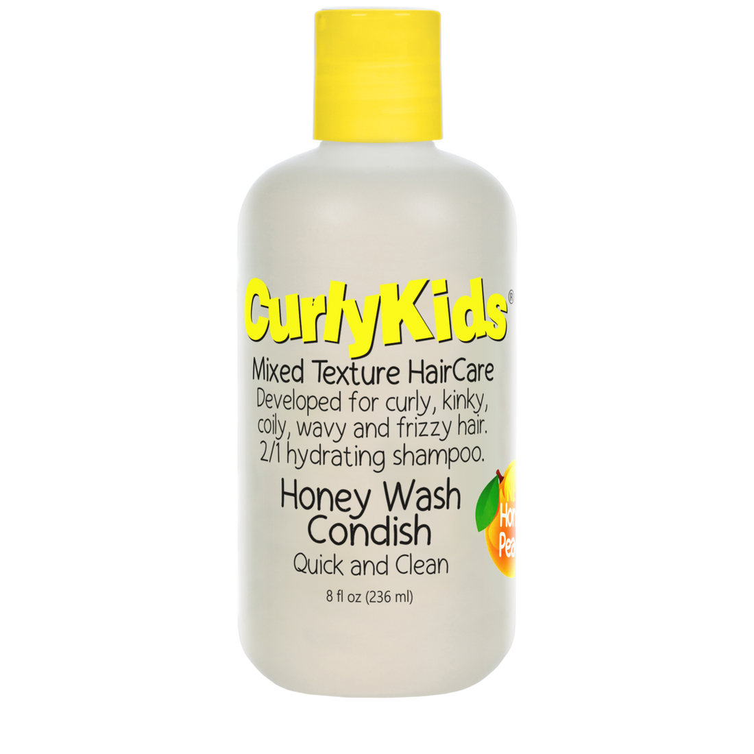 CurlyKids Honey Wash Condish 8oz