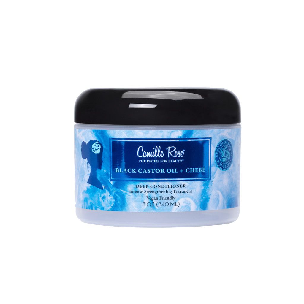 Camille Rose Black Castor Oil &amp; Chebe Deep  Conditioner 8oz